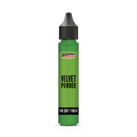 Žameten prah Pentart Velvet powder svetlozelen 4 g