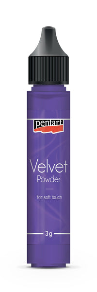 Žameten prah Pentart Velvet powder purple 3 g