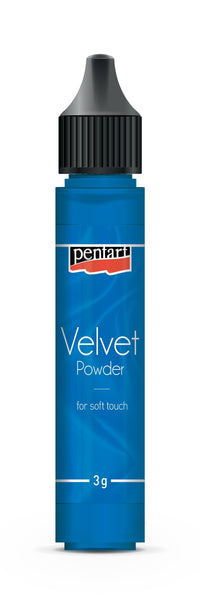 Žameten prah Pentart Velvet powder moder 3 g