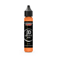 3D svinčnik décor pen Pentart 30 ml – Cameola Orange