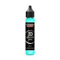3D svinčnik décor pen Pentart 30 ml – Aquamarine Blue