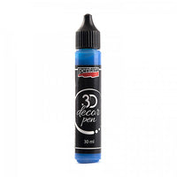 3D svinčnik décor pen Pentart 30 ml – Tourmaline Blue
