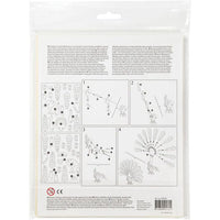 3D leseni model pava – pogled 3