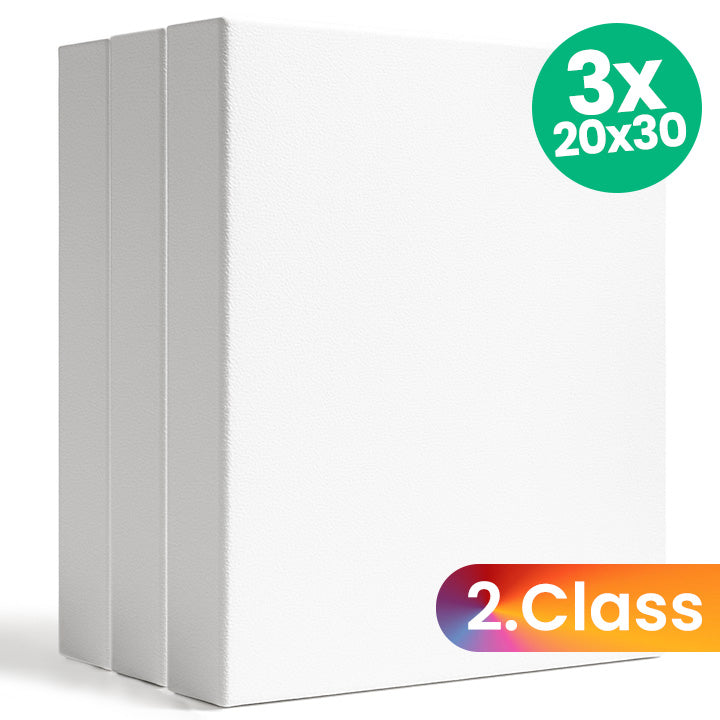 3D platno Komplet 3 platen - 2. kakovost - 20x30 cm