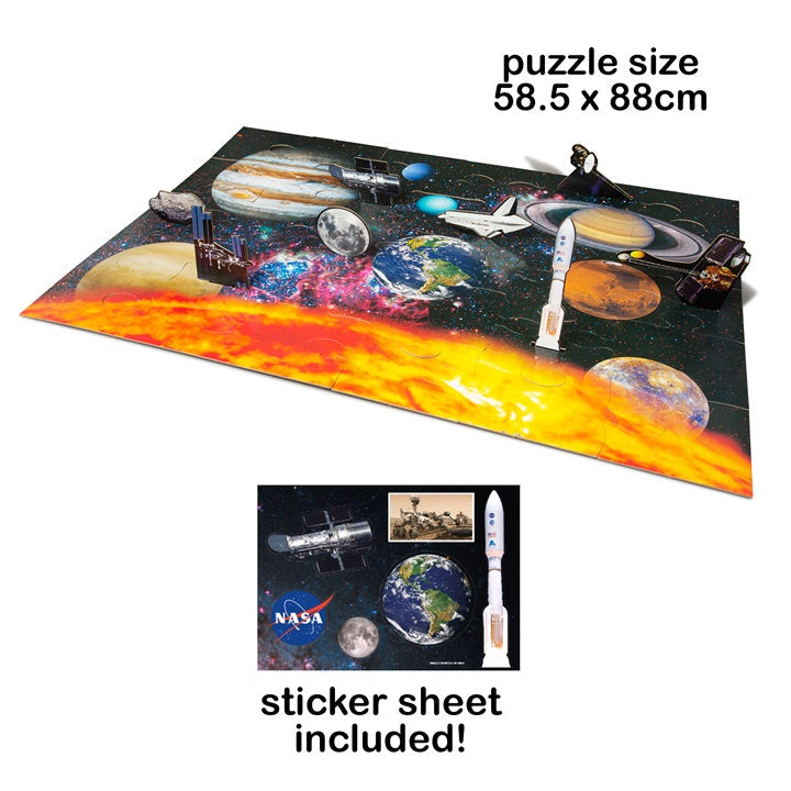 3D sestavljanka NASA 88 x 58,5 cm – pogled 3