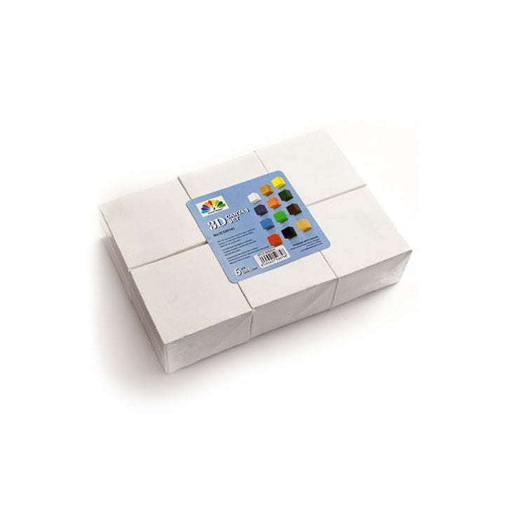 3D Slikarsko platno mini / set 6 kosov