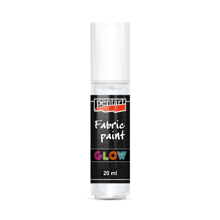 3D svetleča tekstilna barva Pentart | različni odtenki – pogled 3