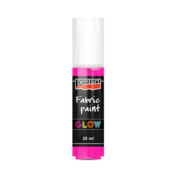 3D svetleča tekstilna barva Pentart | različni odtenki – pogled 6