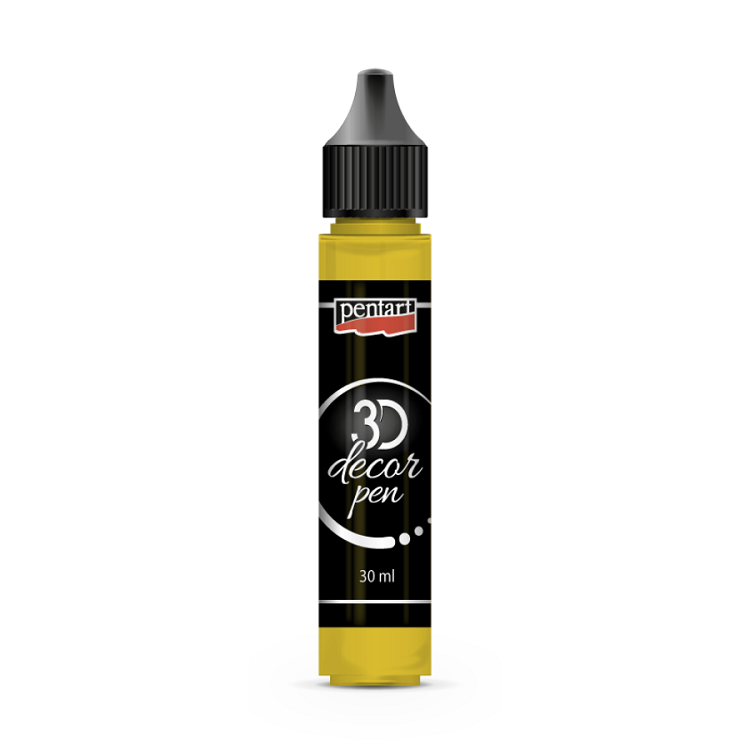 3D svinčnik décor pen Pentart 30 ml | izberite odtenek
