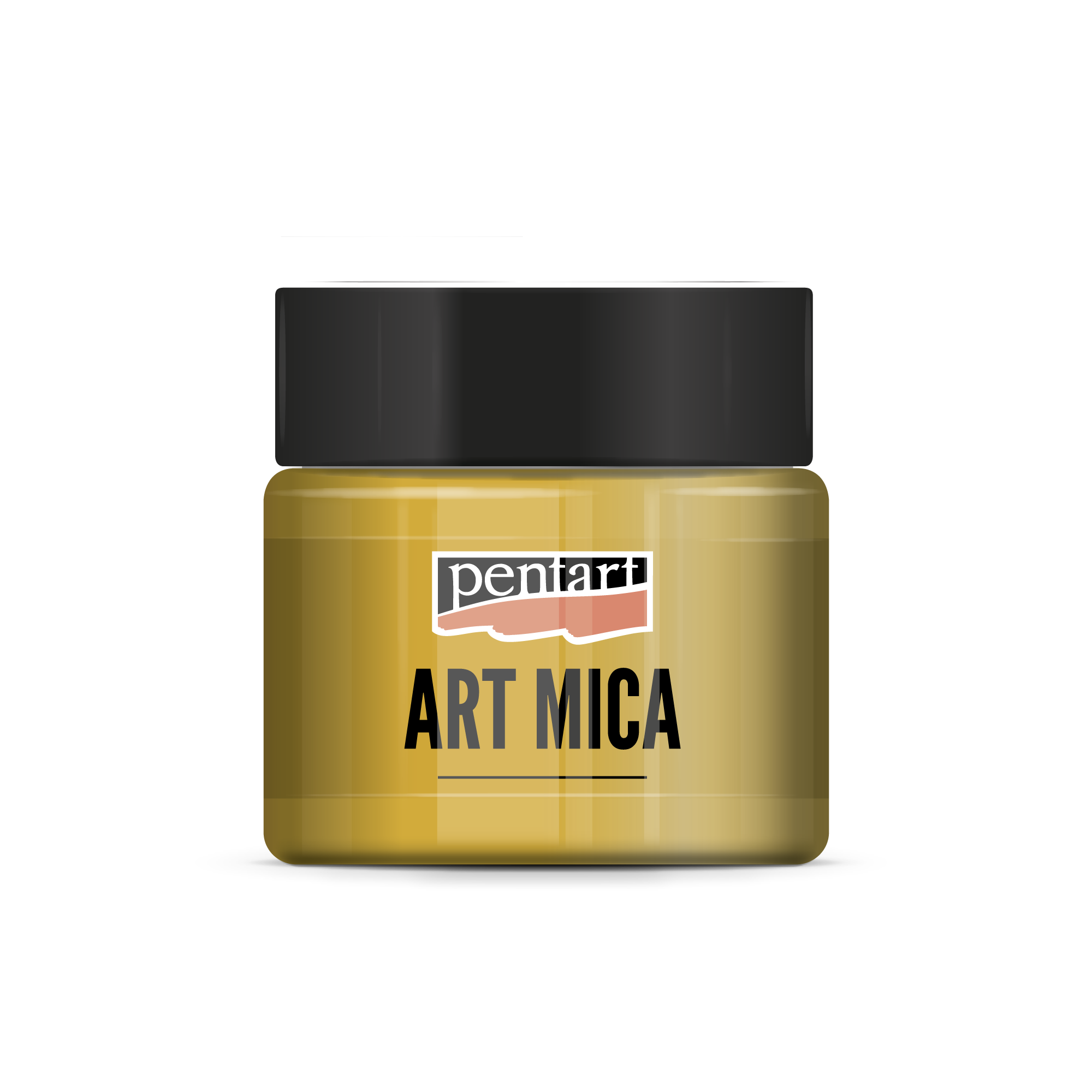 Pentart Art Mica svetleč mineralni prah sparkling gold 9 g