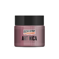 Efektni mineralni prah Pentart Art Mica roza 9 g