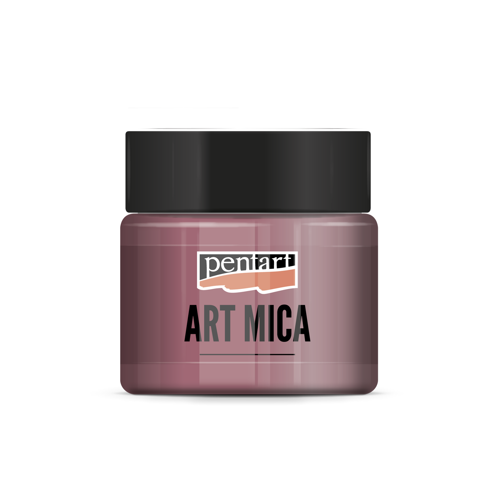 Efektni mineralni prah Pentart Art Mica roza 9 g