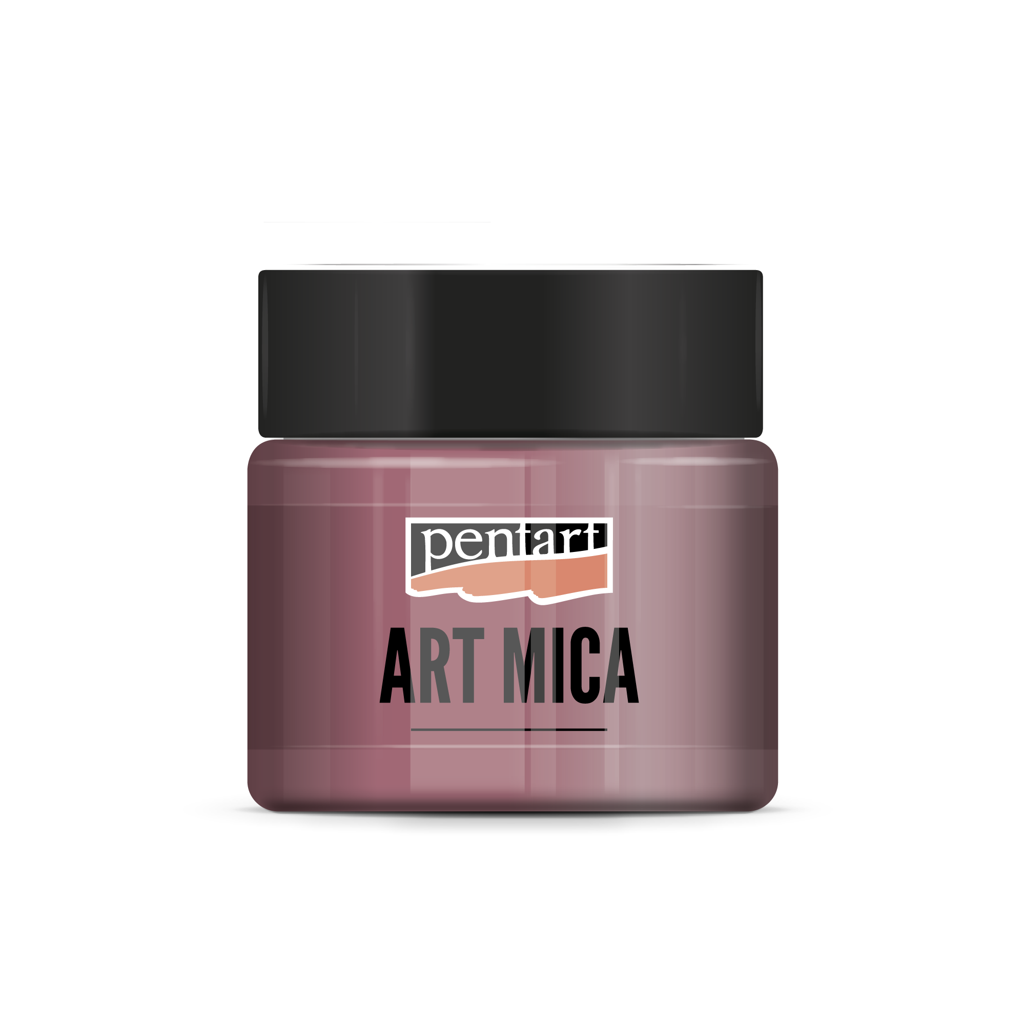 Efektni mineralni prah Pentart Art Mica roza 9 g