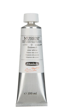 Oljne barve Schmincke MUSSINI 150 ml – 102 Cinkova bela