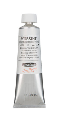 Oljne barve Schmincke MUSSINI 150 ml – 101 Ostanek svinčene bele barve