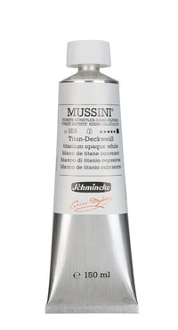 Oljne barve Schmincke MUSSINI 150 ml – 103 Titanova prekrivna bela