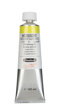 Oljne barve Schmincke MUSSINI 150 ml – 216 Citronsko rumena