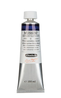 Oljne barve Schmincke MUSSINI 150 ml – 492 Ultramarin modra temna