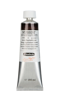 Oljne barve Schmincke MUSSINI 150 ml – 645 Asfaltno rjava transparentna