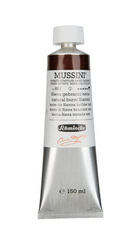 Oljne barve Schmincke MUSSINI 150 ml – 661 Naravna žgana Siena