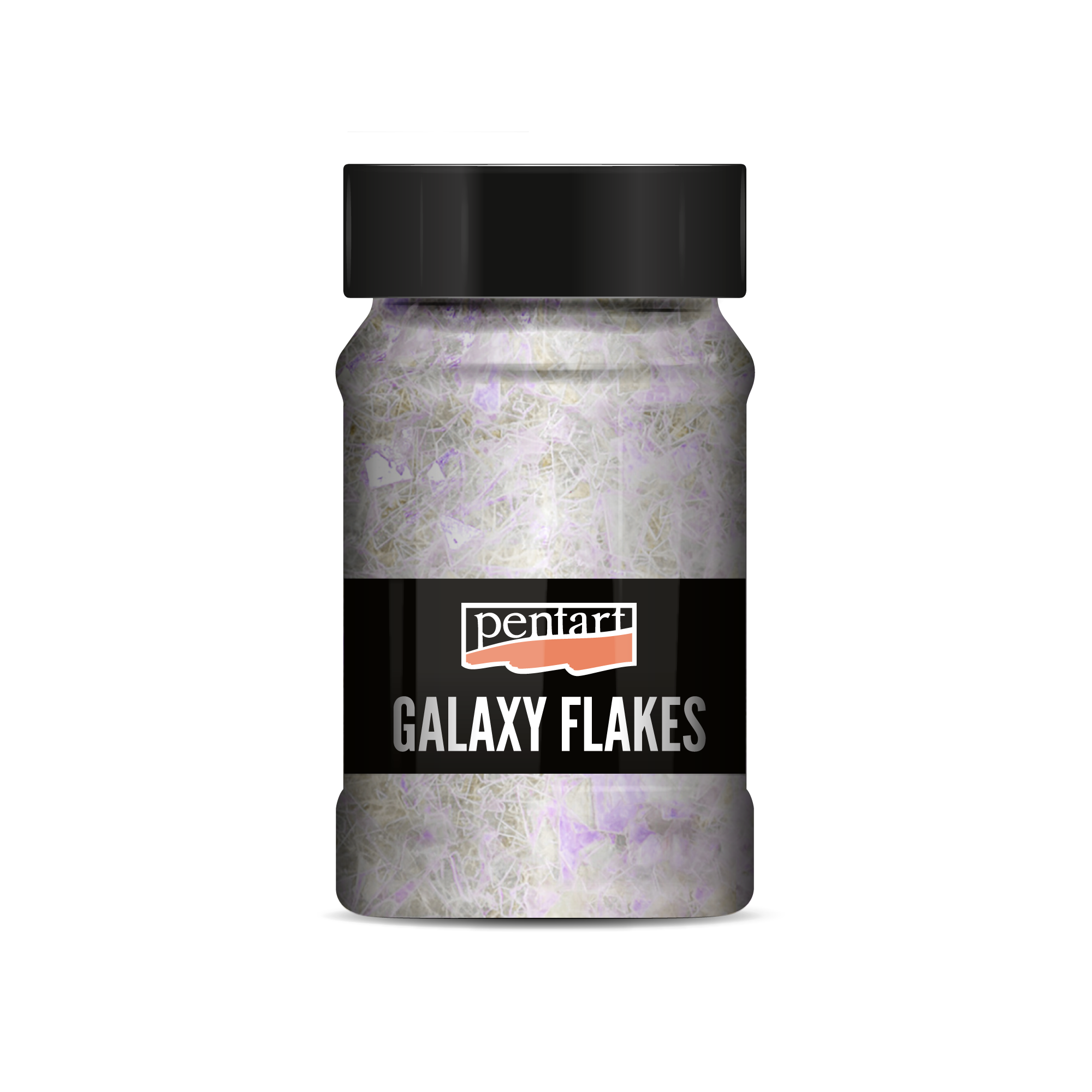 Kosmiči Pentart Galaxy Flakes 15 g - Mond white