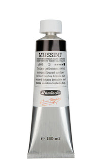 Oljne barve Schmincke MUSSINI 150 ml – 666 Naravna žgana umbra