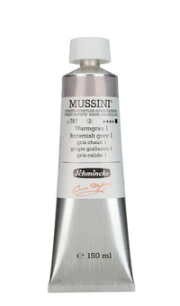 Oljne barve Schmincke MUSSINI 150 ml – 787 Rjavkasto siva 1