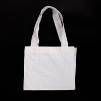 Bela bombažna torba 38 x 42 cm – 23,5 x 9 x 19 cm
