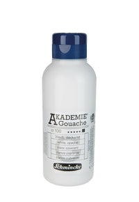 Gvaš barva Schmincke AKADEMIE 250 ml – 100 Bela, prekrivna