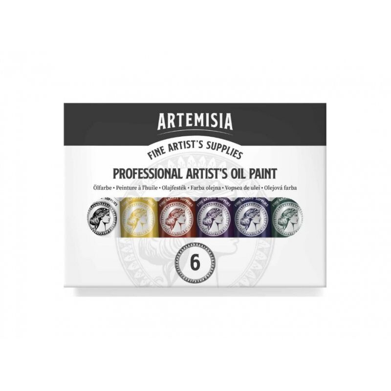 Set oljnih barv Artemisia 20 ml