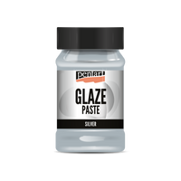 Glazirna pasta Pentart Junior Paints 100 ml – srebrna