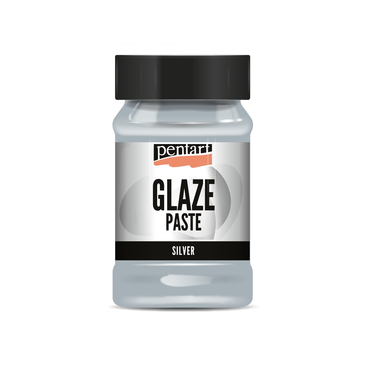 Glazirna pasta Pentart Junior Paints 100 ml – srebrna