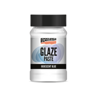 Glazirna pasta Pentart Junior Paints 100 ml – iridizirajoča modra