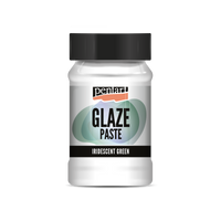 Glazirna pasta Pentart Junior Paints 100 ml – iridizirajoča zelena