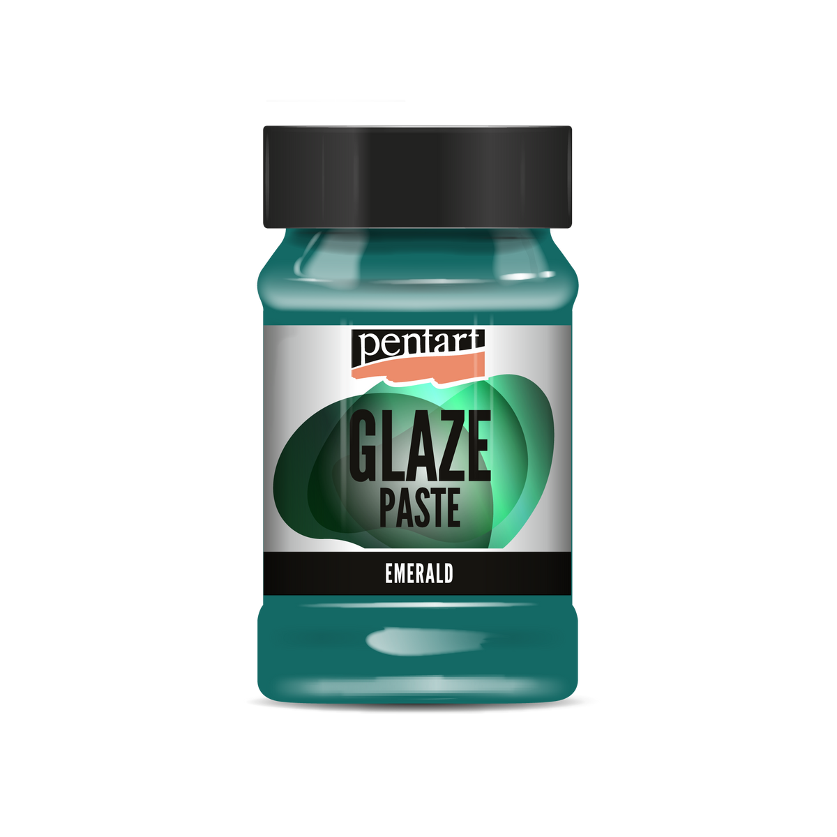 Glazirna pasta Pentart Junior Paints 100 ml – smaragdna