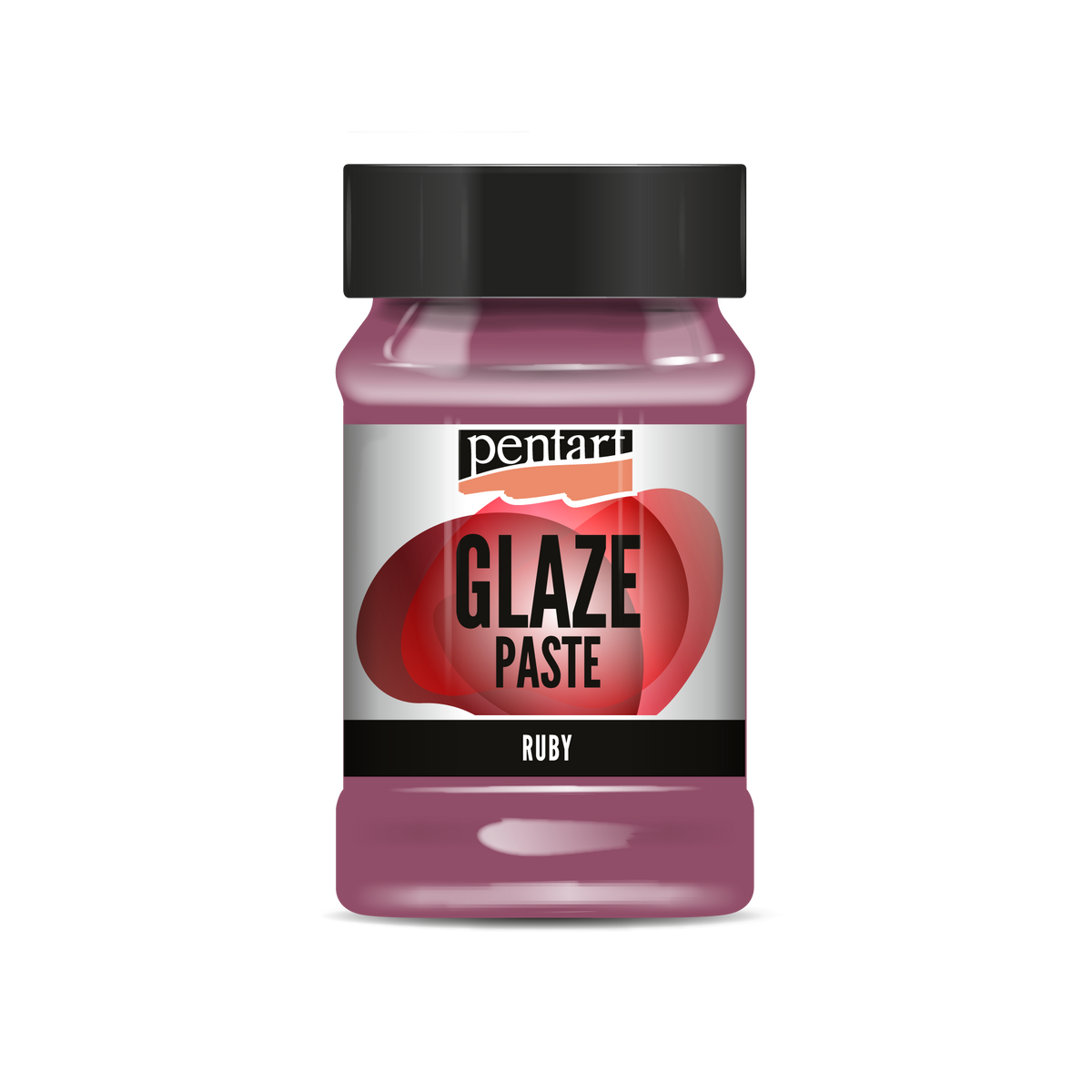 Glazirna pasta Pentart Junior Paints 100 ml – rubinasta