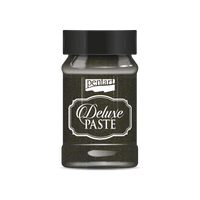 Pentart Deluxe Paste pasta za 3D učinke 100 ml – črno-zlata
