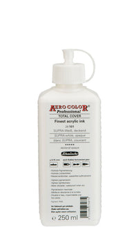 Akrilni tuš Schmincke AERO COLOR Professional 250 ml – 101 SUPRA-bela, prekrivna