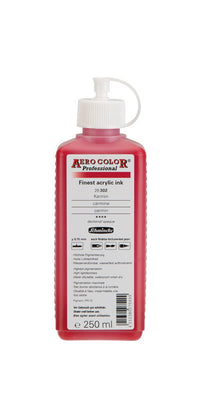 Akrilni tuš Schmincke AERO COLOR Professional 250 ml – 302 Karmin