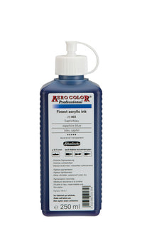 Akrilni tuš Schmincke AERO COLOR Professional 250 ml – 403 Safirno modra