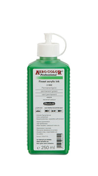 Akrilni tuš Schmincke AERO COLOR Professional 250 ml – 502 Permanentno zelena