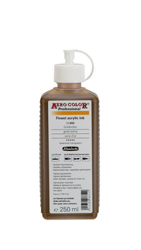 Akrilni tuš Schmincke AERO COLOR Professional 250 ml – 600 Zlata okra