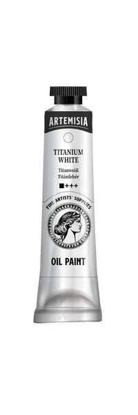 Oljna barva Artemisia 40 ml – titanovo bela