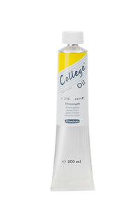 Oljna barva Schmincke College Oil 200 ml – 210 Citronsko rumena