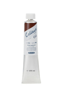 Oljna barva Schmincke College Oil 200 ml – 650 Žgana umbra
