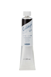 Oljna barva Schmincke College Oil 200 ml – 710 Sajasto črna