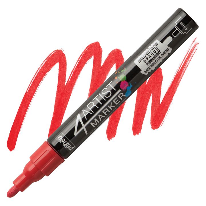 4ARTIST MARKER Pébéo na oljni osnovi 4mm | različni odtenki – pogled 3