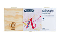 Leseni set gvaš barv Schmincke Calligraphy Gouache, 12 x 20 ml