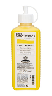 Barva za linorez Schmincke aqua-LINOPRINT 250 ml – 210 Permanentno rumena