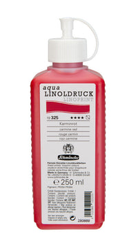 Barva za linorez Schmincke aqua-LINOPRINT 250 ml – 325 Karminasto rdeča